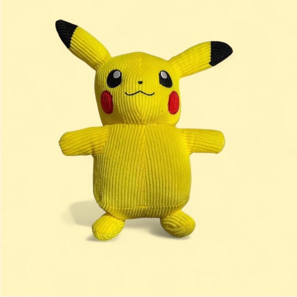 Pokémon Pikachu 8” corduroy plushie